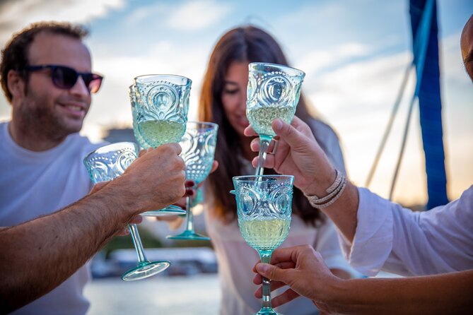 A 2 hours Local Tapas and sailing adventure in Barcelona - Montjuïc rising above the coast