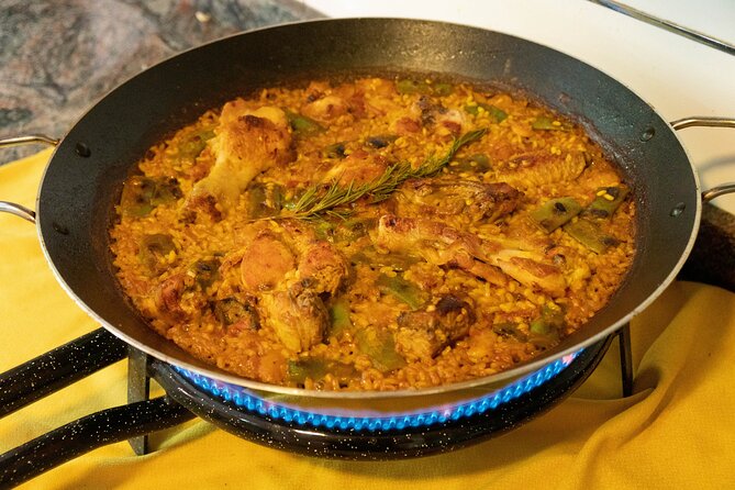 Any Day is Sunday: Paella Cooking Class with Tapas and Sangria - Sitting down to eat what you helped make