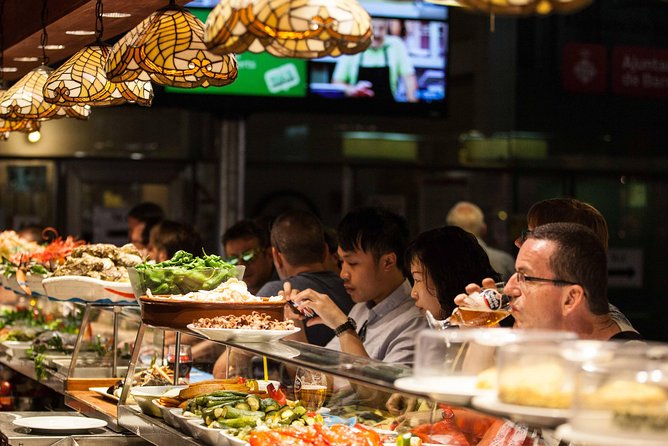 Barcelona Art and Tapas Small Group Walking Tour with Picasso Museum - Santa Caterina Market and the main savory tasting