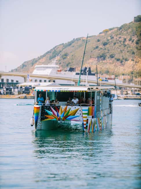 Barcelona: Bus Nàutic with tapas tasting - The Bus Nàutic ride and its relaxed pace
