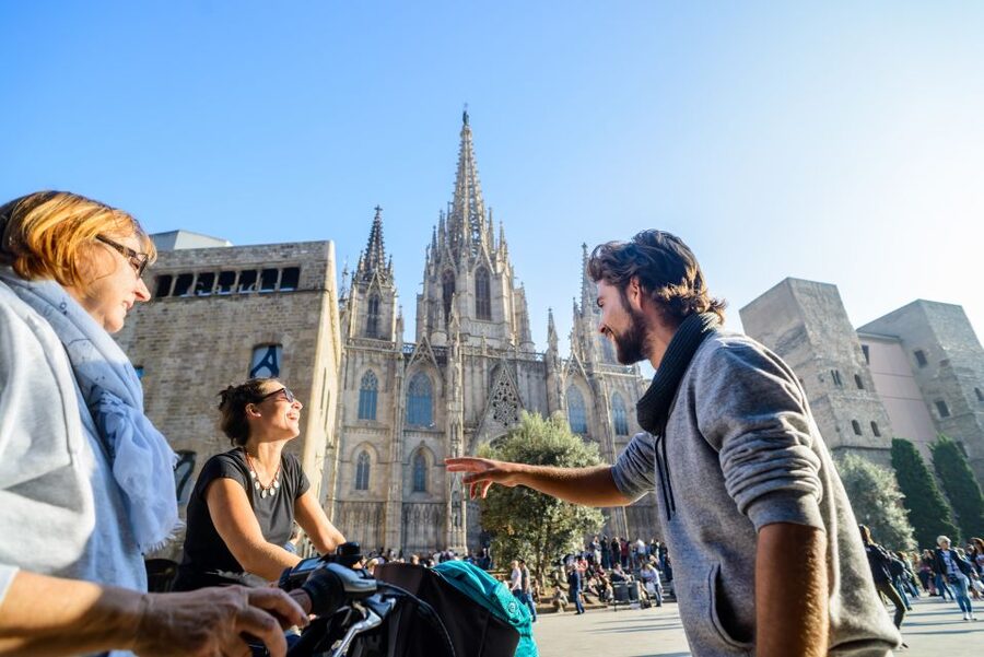 Barcelona eBike Tour with Wine and Tapas Experience - Barceloneta and the Mediterranean coast
