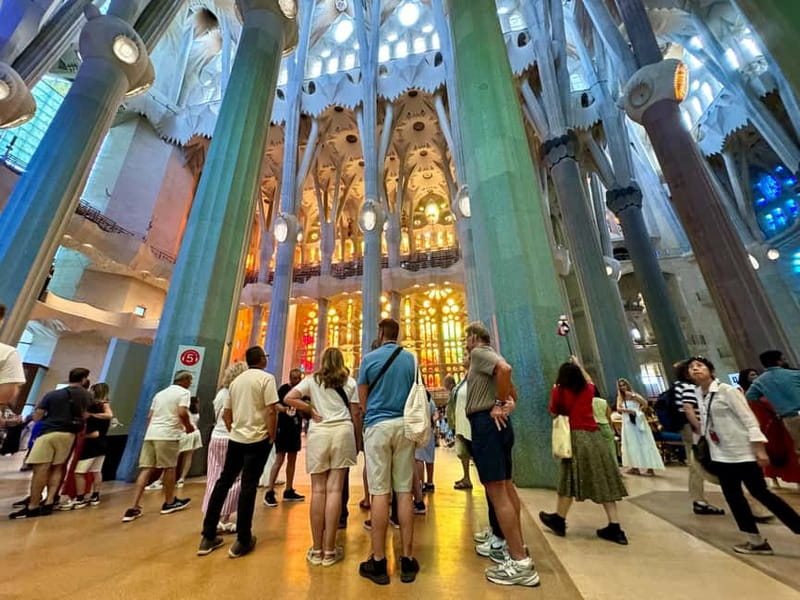 Barcelona in 1 Day: Sagrada Familia, Park Guell, Mila, tapas - Inside Casa Milà, from courtyards to chimneys