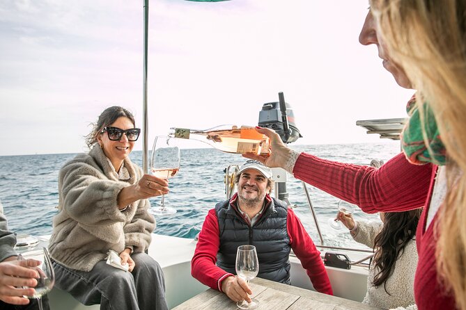 Barcelona: Premium Private Wine Tasting & Tapas in a Catamaran - The final 20 minutes on the Mediterranean
