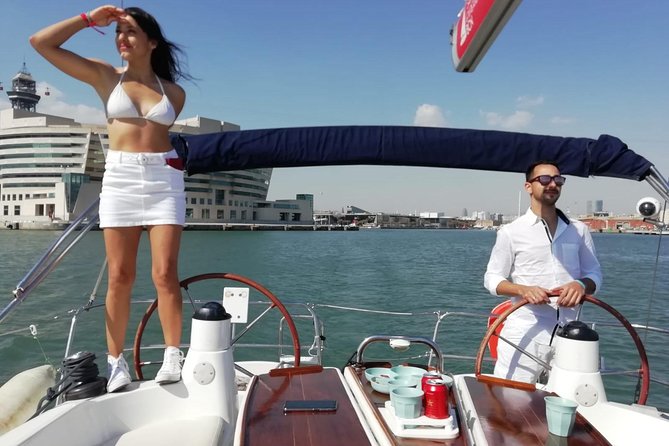Barcelona Sailing Experience: Spanish Tapas and Premium Open Bar - Swimming, sunbathing, and sea conditions
