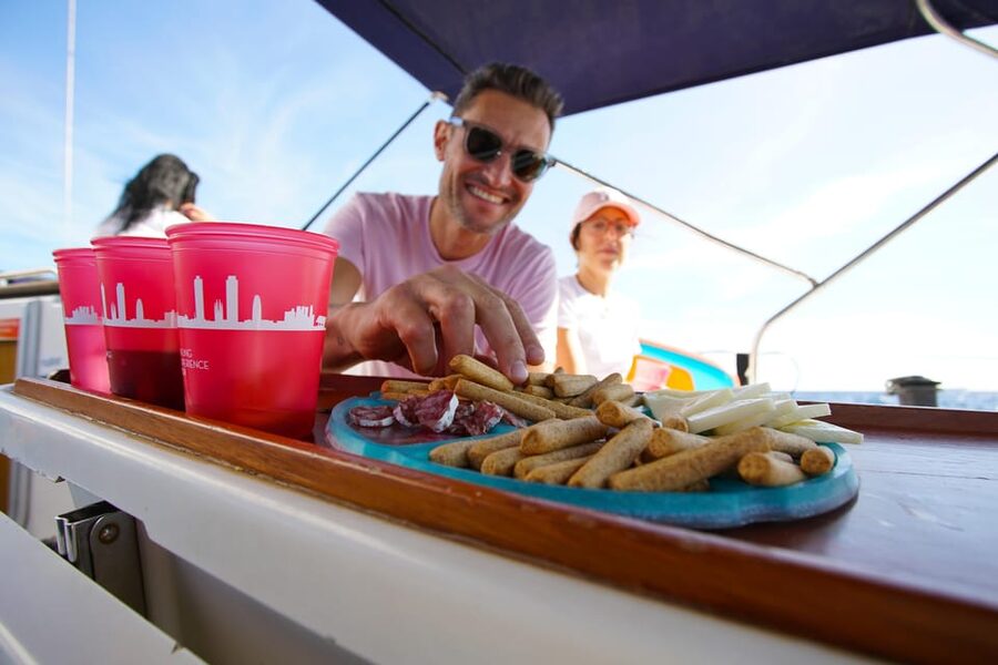 Barcelona: Sailing Tour with Spanish Tapas and Drinks - What the two-hour sail feels like