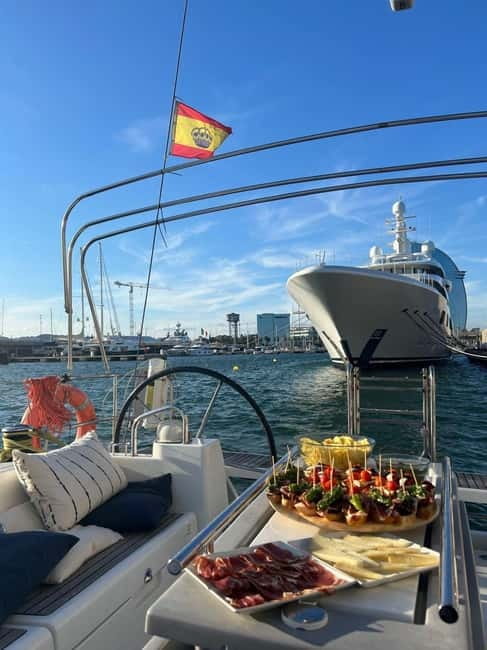 Barcelona: Sailing Tour with Tapas, Drinks and Swim Stop - Key points to know before you book