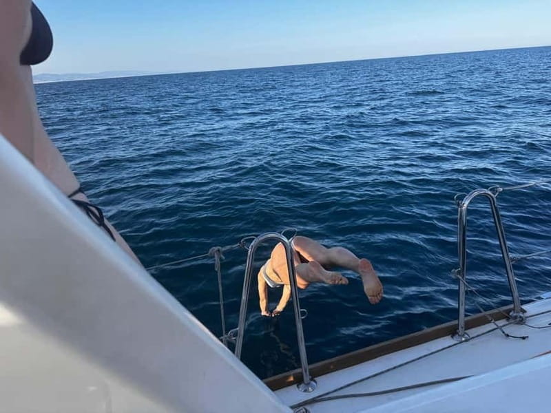 Barcelona: Sailing Tour with Tapas, Drinks and Swim Stop - The Mediterranean swim stop