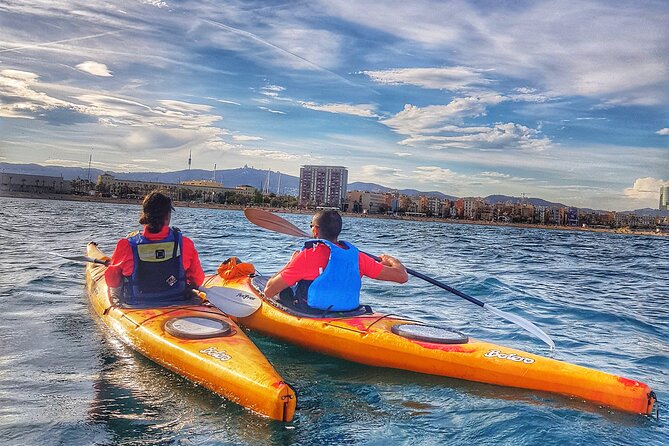 Barcelona Skyline Kayaking Coupled with Delicious Tapas - Tapas and a drink at a local Petit Bar