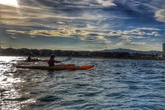 Barcelona Skyline Kayaking Coupled with Delicious Tapas - Who will enjoy this most