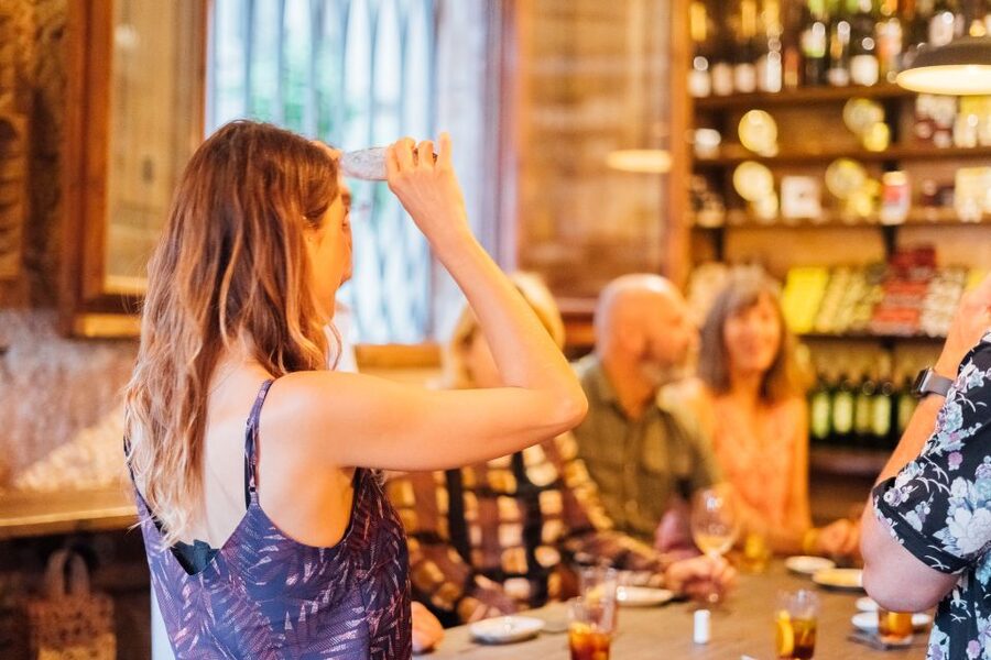 Barcelona: Tapas & Wine Private Walking Tour with Local Food - Seafood and cured specialties broaden the menu