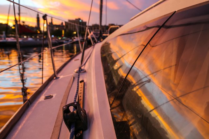 Barcelona Unique Sunset Sailing Experience with Tapas & Open Bar - What the skipper adds to the evening
