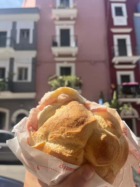 Bari Sunset and Tapas: Street Food Tour with Local Guide - Dessert arrives when you think you are full