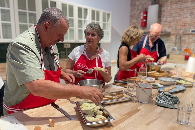 Basque Pintxos and Tapas Cooking Class in Bilbao - Charcuterie, drinks, and the social side of the meal