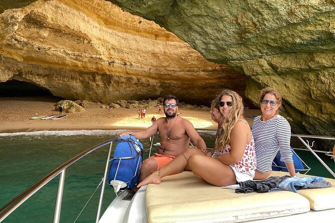 Benagil private yacht from lagos with drinks, tapas, paddle boards and kayak - A crew with a family-friendly touch