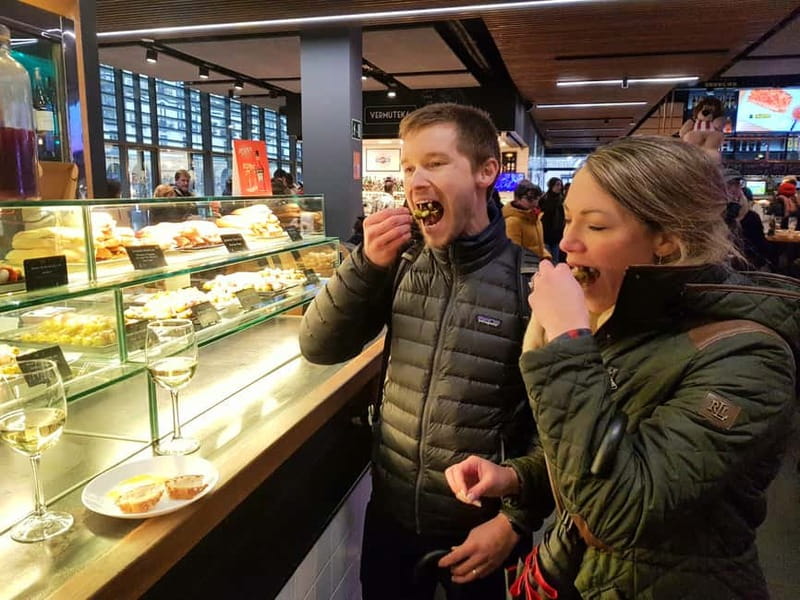 Bilbao Local Immersion with Pintxos & Drinks - The Pintxos Stop at a Local Bar