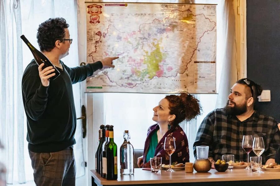 Budapest: Hungarian Wine Tasting with 8 Wines and Tapas - Furmint, kadarka, rosé, and Bull’s Blood