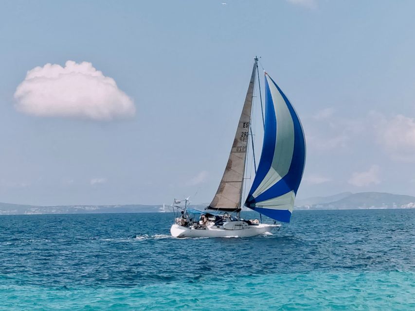 Can Pastilla: Sailboat Tour with Snorkeling, Tapas & Drinks - The first stretch: about 50 minutes along the coast