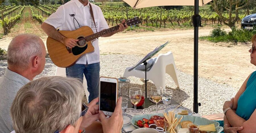 Carvoeiro/Portimão/Alvor: Wine Tour w/ Tasting, Tapas, Music - The 30-Minute Vineyard Tour