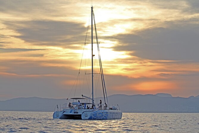 Catamaran sailing at sunset with tapas Palma de Mallorca - Tapas, canapés, and the evening meal