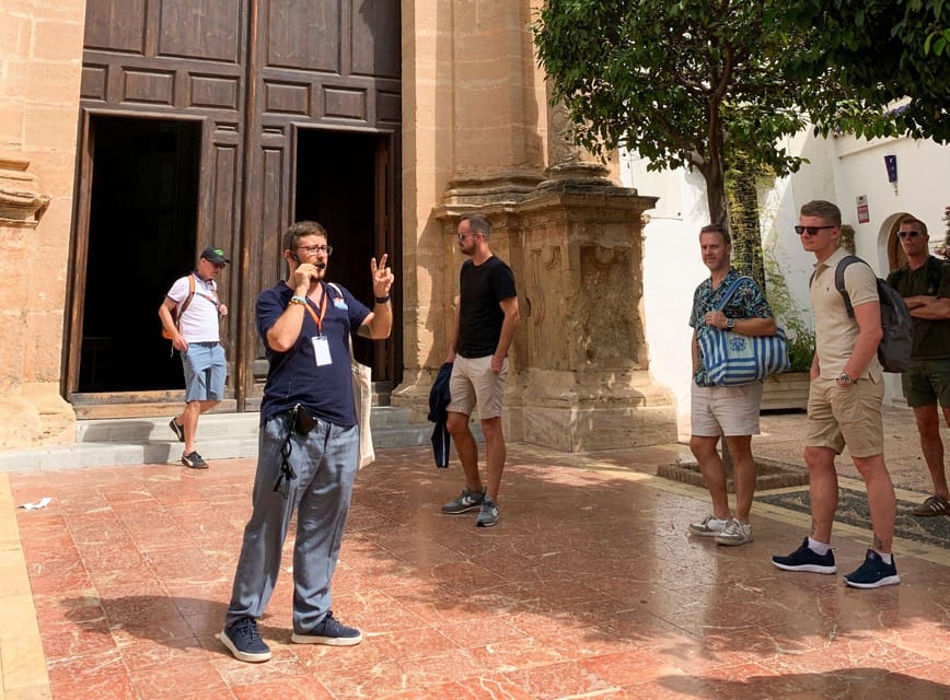 Explore Marbella Old Town: Authentic Tapas Food Tour - Walking into Marbella Old Town