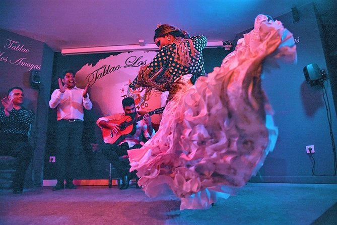 Flamenco, Tapas and Wine Tour: Best of Málaga in one Evening - El Pimpi or a similar old-town stop