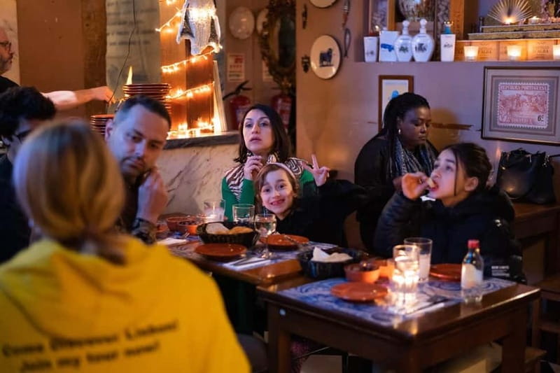 Food Tour: Portuguese wine & Tapas with Ginjinha Tasting - Praça Luís de Camões is the right place to begin