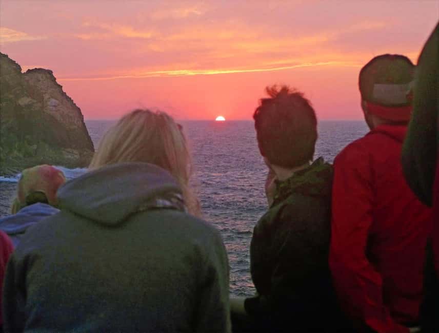 From Lagos: West Coast Hiking Adventure & Sunset Tapas - Sunset tapas at a remote clifftop viewpoint