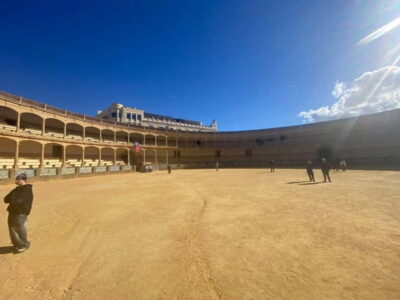 Ronda, private transport, cafe, bullring, tapas, drinks