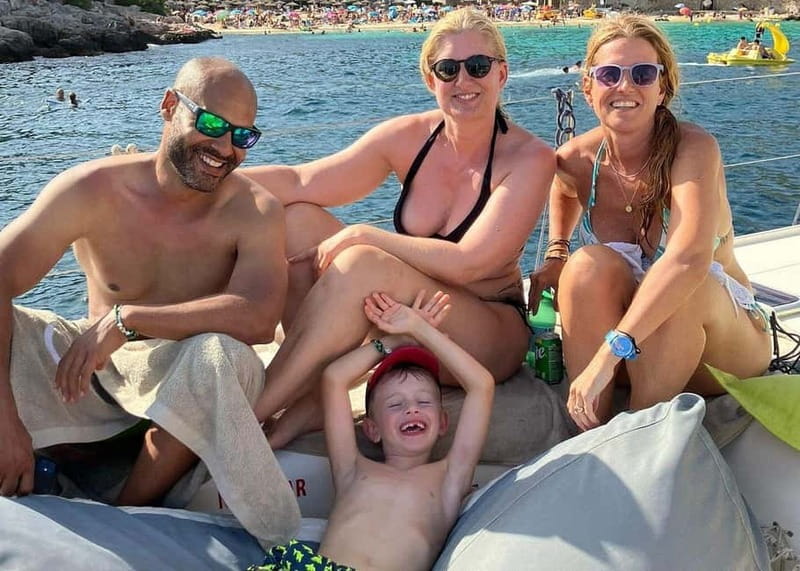From Palma: Luxury Catamaran Group Tour with Tapas & Drinks - The swimming stop in the Bay of Palma
