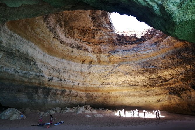 Full day private yacht from lagos with drinks, tapas, paddle boards and kayak - Ponta da Piedade from the water