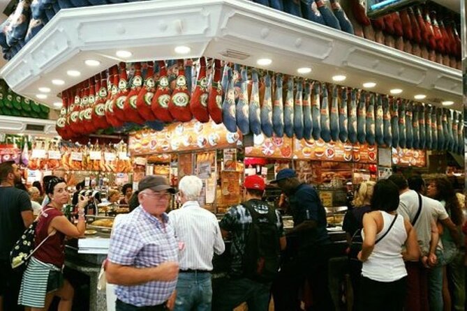 Gastronomic Tour: Discover the best “Wines and Tapas of Madrid” - Iberian ham at Mercado Jamón Ibérico