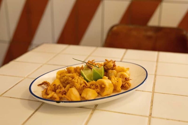 Gourmet Tapas: Local Tasting Menu at a Hidden Restaurant in Barcelona - The shared starters: four small plates with different personalities