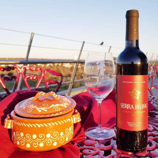 Herdade Canal Caveira Winery Visit with TOP5 Wines & Tapas - A castle-shaped winery on the road south