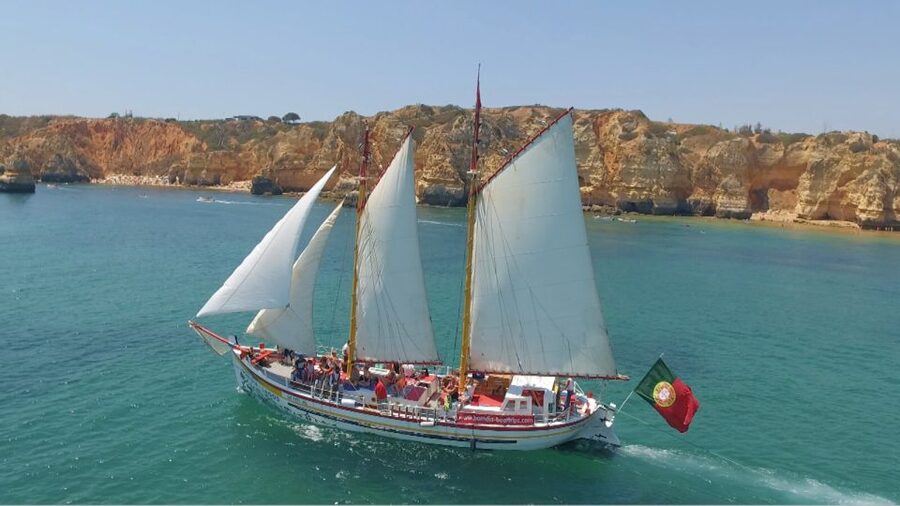 Lagos: Ponta Piedade Sail & Caves Cruise w/Portuguese Tapas - Portuguese Tapas on the Way Back