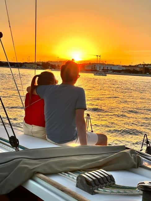 Lisbon: Romantic Cruise with Wine & Portuguese Tapas - Leaving Bom Sucesso Marina in Belém