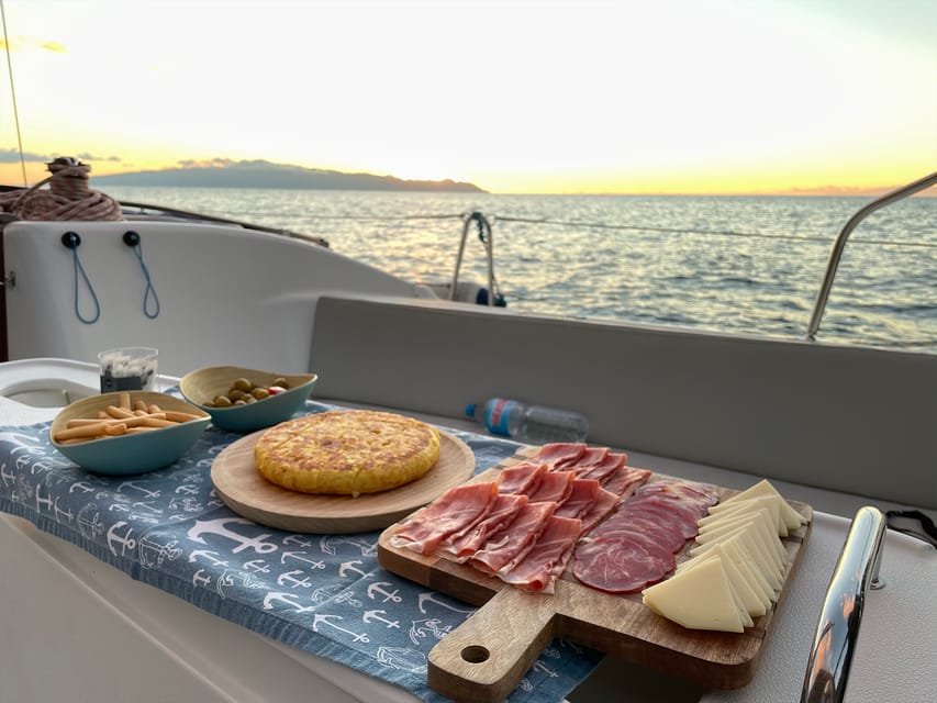 Los Gigantes: Private Sailing Tour with Swim, Drink, & Tapas - Whale watching along Tenerife’s coast