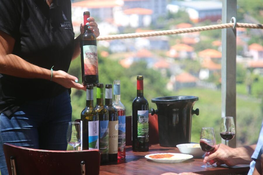 Madeira: Wine & Tapas, Cabo Girão Skywalk 4x4 Jeep Adventure - Ribeira Brava and Serra de Água put the route in context