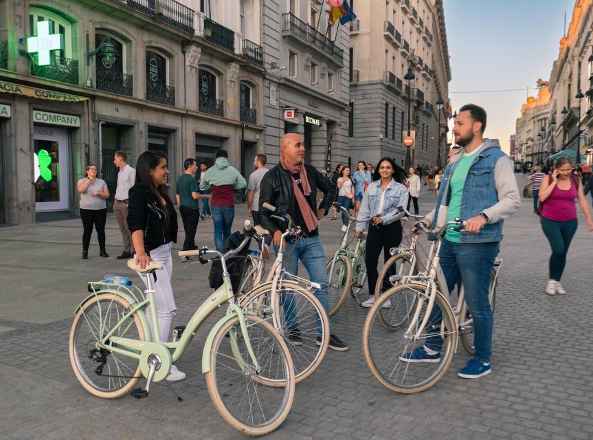 Madrid by Night: Vintage Bike Tour Highlights/Optional Tapas - Plaza de la Villa and Madrid’s older core