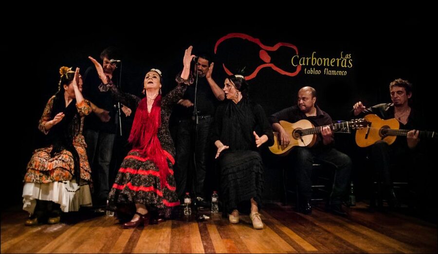 Madrid: Flamenco Show with Tapas and Wine Tour - The flamenco show in an intimate tablao