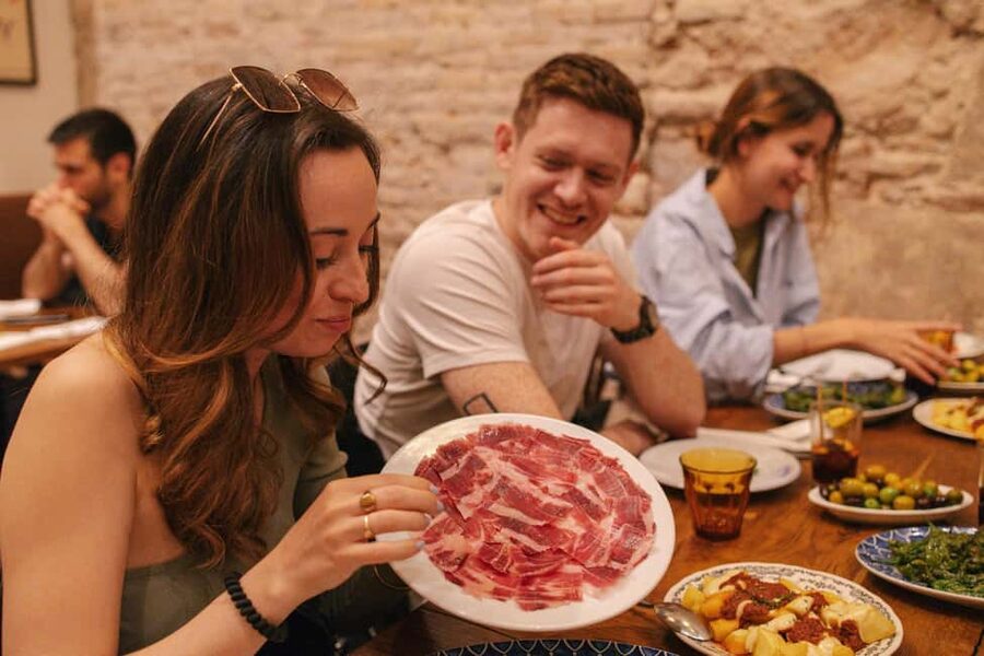 Madrid: Tapas Dinner Party Food Tour with Guide - Four Stops, Four Different Tastes