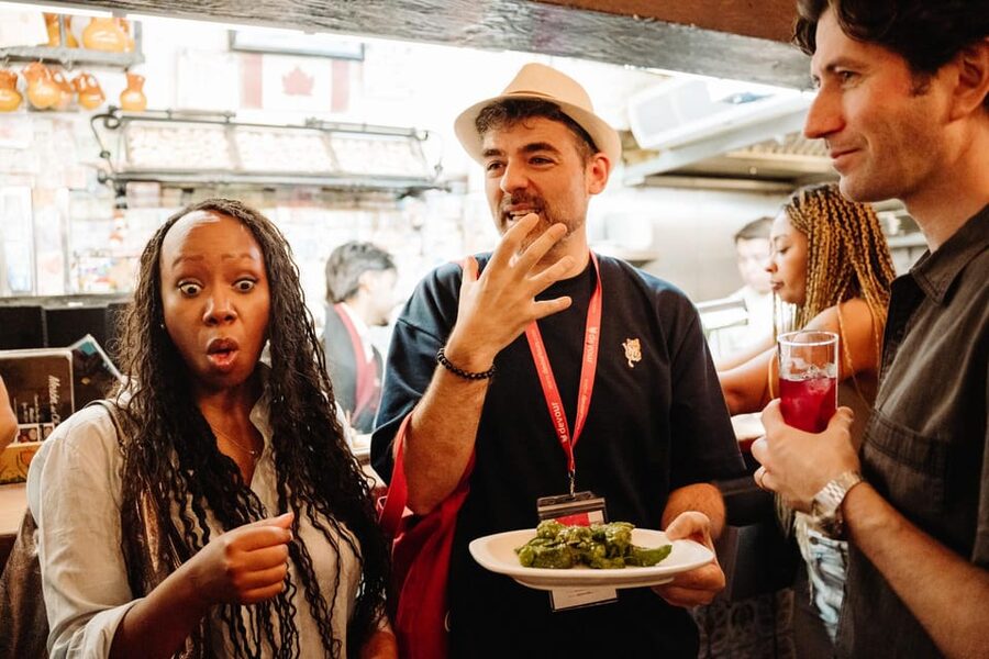 Madrid: Tapas, Taverns & History Tour - El Escarpín: Asturian food in a former horse stable