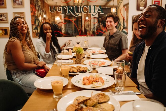 Madrid Tapas & Taverns Small Group Food & History Tour - Garlic shrimp at La Casa del Abuelo