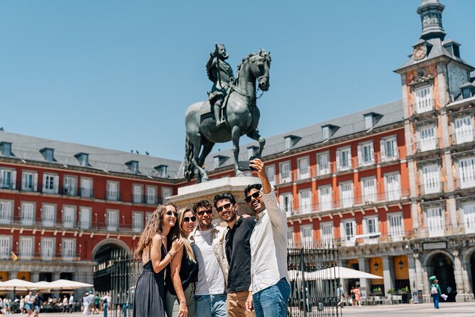 Madrid Tapas & Wine Tour with Rooftop Views and Local Guide - Plaza de Santa Ana and the Literary Quarter