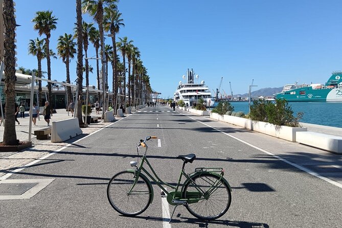 Malaga Bike Tour - Wine & Tapas - Malaga wine in Plaza de la Merced