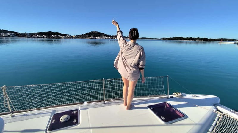 Mallorca: Catamaran Boat Tour with Tapas - Returning to Santa Ponsa