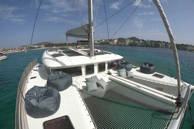 Mallorca Catamaran Tour with Tapas - small group - - Camp de Mar or Cala Blanca for 90 minutes in the water