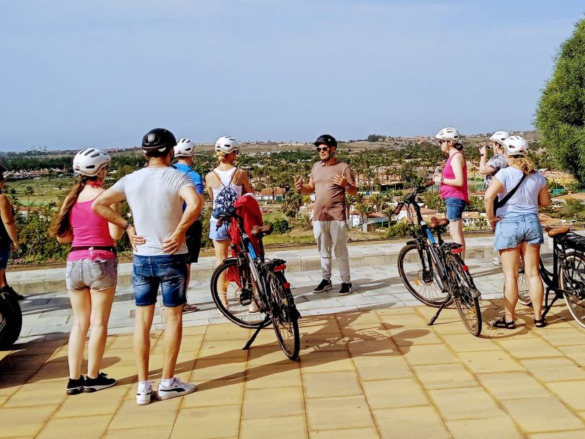 Maspalomas: Southern Coast E-Bike Tour Option Tapas Tasting - El Pajar, volcanic beach, and optional tapas