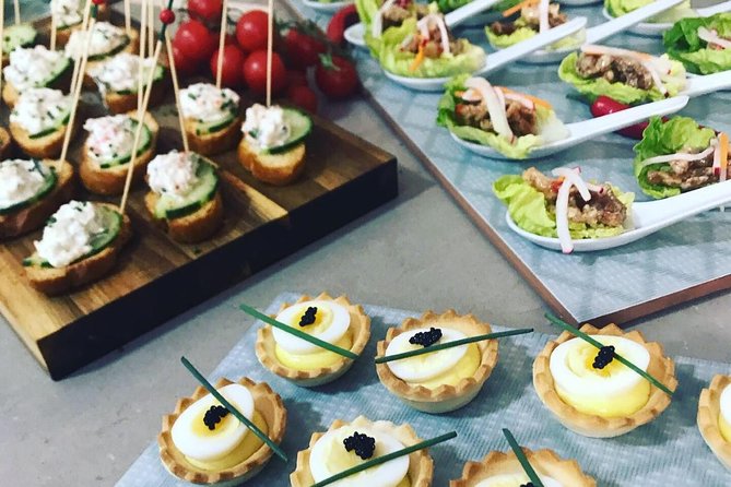 Modern Spanish tapas cookery classes - Cooking meat, fish, and vegetarian tapas