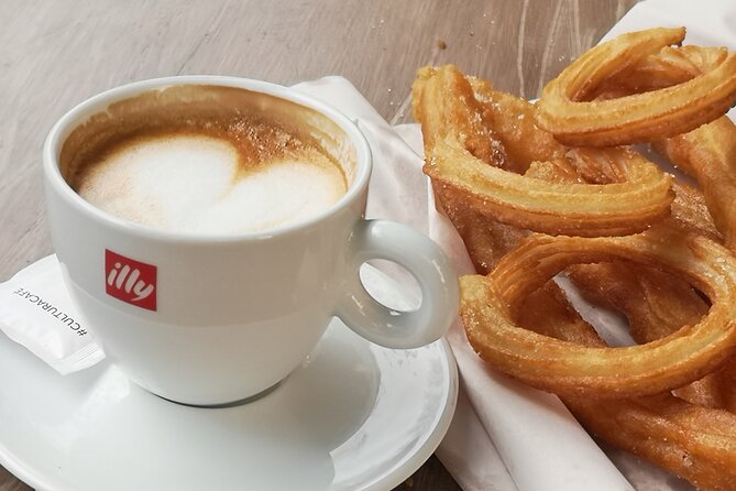 Morning Walk with Breakfast, Market tastings & Authentic Flavoured Tapas Lunch - Churros on foot as the city wakes up