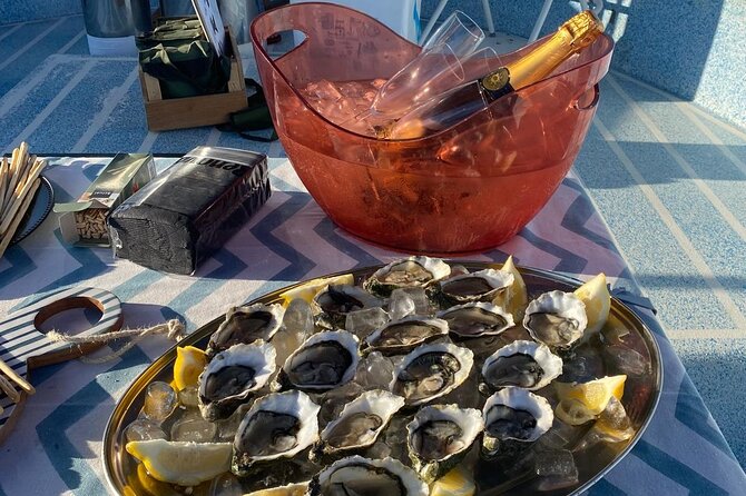 Olhão: Private Boat Tour, at Sunset with Oysters/Tapas and Drinks - What Daniel and Soraia add to the trip
